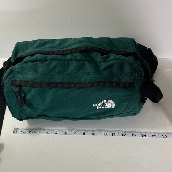 The North Face Green Lumbar Mountain Vintage Fanny Pack Adjustable Waist Bag - Picture 5 of 13